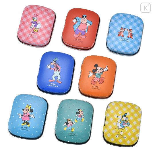Japan Disney Store Secret Sticky Notes & Can Case - Retro / Mickey & Friends - 2