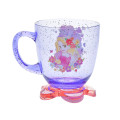 Japan Disney Store Clear Cup - Rapunzel / Flower - 2