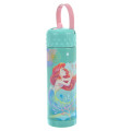 Japan Disney Store One Push Stainless Steel Water Bottle - Ariel : Friends - 4