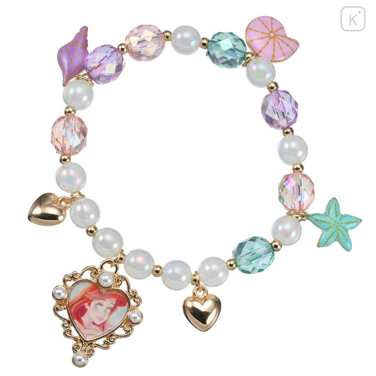 Japan Disney Store Kids Beaded Bracelet - Ariel / Rainbow - 1