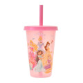 Japan Disney Store Clear Tumbler - Princesses / Changing Color / Cold Drink - 2