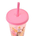 Japan Disney Store Clear Tumbler - Princesses / Changing Color / Cold Drink - 6