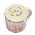 Japan Disney Store Stainless Steel Mug with Lid - Princess / Pastel Colorful - 4