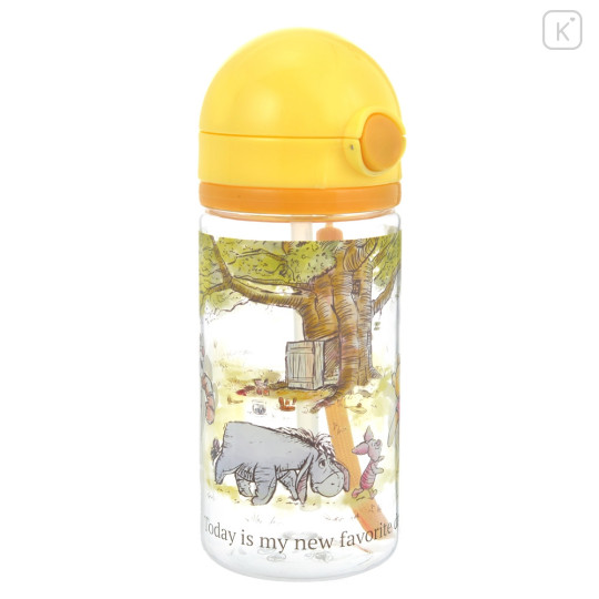 Japan Disney Store Water Bottle - Pooh & Friends - 3