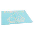 Japan Sanrio Yarn Dyed Jacquard Mat - Hangyodon / Blue & White - 2