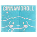 Japan Sanrio Yarn Dyed Jacquard Mat - Cinnamoroll / Blue & White - 1