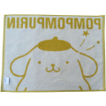 Japan Sanrio Yarn Dyed Jacquard Mat - Pompompurin / Yellow & White - 2