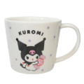 Japan Sanrio Pottery Mug - Kuromi / Candy - 1
