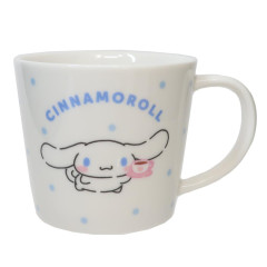 Japan Sanrio Pottery Mug - Cinnamoroll / Coffee