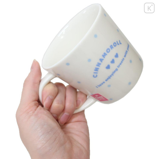 Japan Sanrio Pottery Mug - Cinnamoroll / Coffee - 2