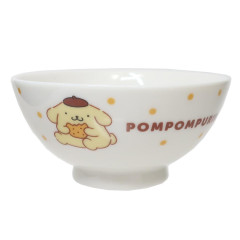 Japan Sanrio Pottery Rice Bowl - Pompompurin / Cookie