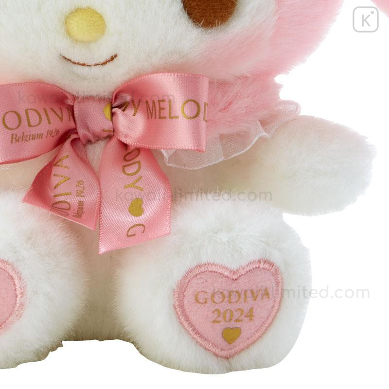 マイメロ ゴディバ 2024 ぬいぐるみ MY MELODY GODIVA ハローキティ&GODIVA」、「マイメロディ&GODIVA