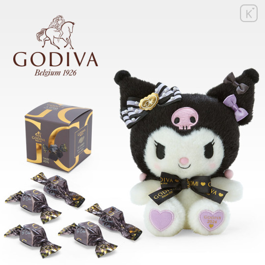 Japan Sanrio Original Doll - Kuromi : Godiva 2024 - 1