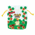 Japan Sanrio Original Drawstring Purse - Pompompurin : Painomi Chocolate Pie - 3