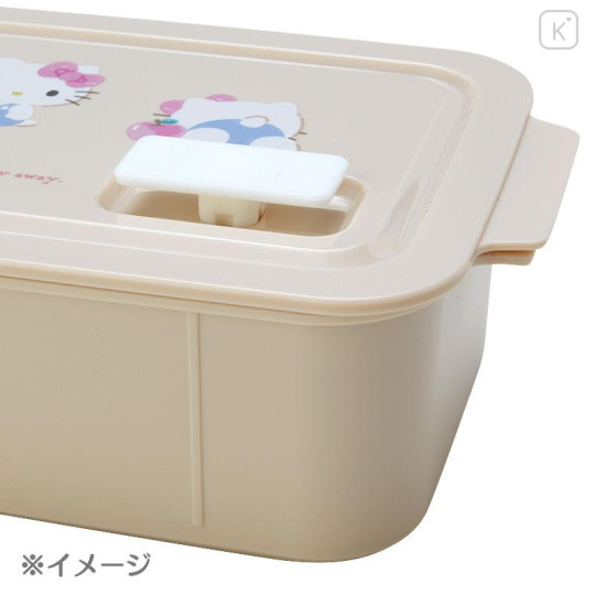 Japan Sanrio Original Stock & Lunch Box - Cinnamoroll - 4