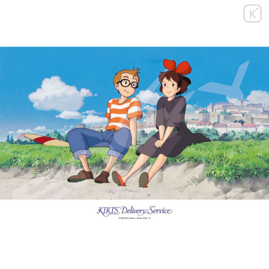 Japan Ghibli 108 Jigsaw Puzzle - Kiki's Delivery Service / Seaside Chat - 1