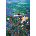 Japan Ghibli 300 Jigsaw Puzzle - Kiki's Delivery Service / Dawn - 1