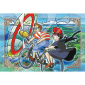 Japan Ghibli 300 Jigsaw Puzzle - Kiki's Delivery Service / Have Fun Drawing - 1