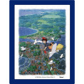 Japan Ghibli Jigsaw Puzzle 150 Piece & Frame - Kiki's Delivery Service / Dawn - 1