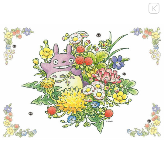 Japan Ghibli 108 Jigsaw Puzzle - My Neighbor Totoro / Spring Flowers - 1