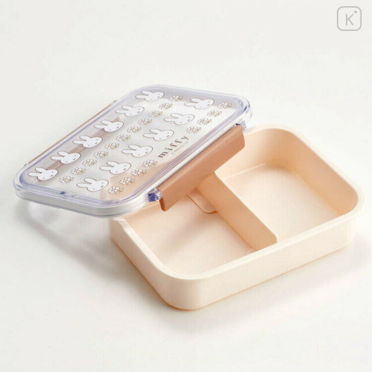 Japan Miffy Bento Lunch Box - Light Orange - 2