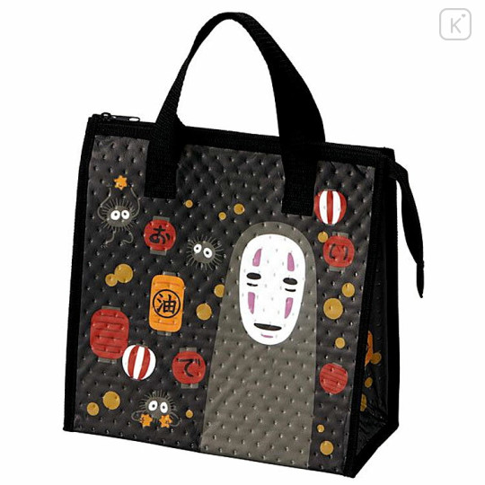Japan Ghibli Insulated Cooler Bag - Spirited Away / Kaonashi No Face / Black - 1