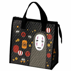 Japan Ghibli Insulated Cooler Bag - Spirited Away / Kaonashi No Face / Black