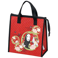 Japan Ghibli Insulated Cooler Bag - Spirited Away / Kaonashi No Face / Red