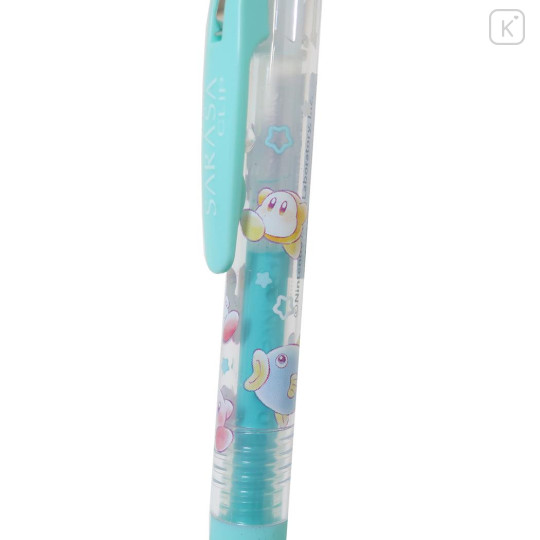 Japan Kirby Sarasa Clip Gel Pen - Kirby / Light Green - 2