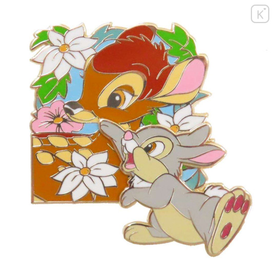 Japan Disney Pin Badge - Bambi - 1