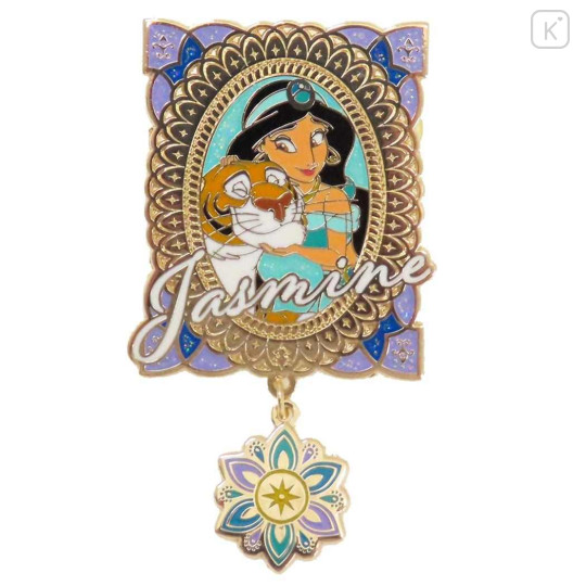 Japan Disney Pin Badge - Jasmine - 1