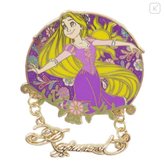 Japan Disney Pin Badge - Rapunzel - 1