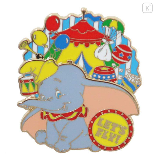 Japan Disney Pin Badge - Dumbo - 1