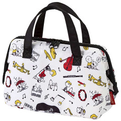 Japan Peanuts Insulated Cooler Lunch Bag - Snoopy / Music White