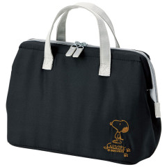 Japan Peanuts Insulated Cooler Lunch Bag - Snoopy / Black