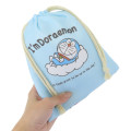 Japan Doraemon Drawstring Bag - Playing in The Sky - 2
