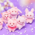 Japan Disney Store Urupocha-chan Plush - Piglet / Sakura Series - 7