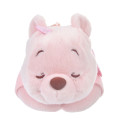 Japan Disney Store Fluffy Plush Pen Case - Pooh / Sakura Series - 2