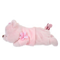 Japan Disney Store Fluffy Plush Pen Case - Pooh / Sakura Series - 4