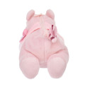 Japan Disney Store Fluffy Plush Pen Case - Pooh / Sakura Series - 5