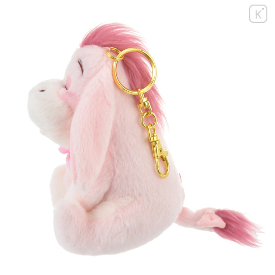 Japan Disney Store Fluffy Plush Keychain - Eeyore : Sakura Series - 2