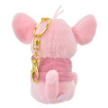 Japan Disney Store Fluffy Plush Keychain - Lou : Sakura Series - 4