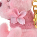 Japan Disney Store Fluffy Plush Keychain - Lou : Sakura Series - 6