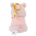 Japan Disney Store Fluffy Plush Keychain - Pooh : Sakura Series - 4