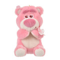 Japan Disney Store Fluffy Plush Keychain - Lotso : Sakura Series - 1