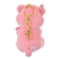 Japan Disney Store Fluffy Plush Keychain - Lotso : Sakura Series - 4
