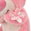 Japan Disney Store Fluffy Plush Keychain - Lotso : Sakura Series - 5