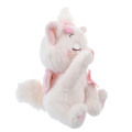 Japan Disney Store Fluffy Plush Keychain - Marie Cat : Sakura Series - 3