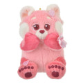 Japan Disney Store Fluffy Plush Keychain - Red Panda Mei / Sakura Series - 1
