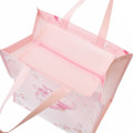 Japan Disney Store Eco Shopping bag (L) - Pooh Hug Piglet / Sakura Series - 7